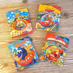 Disney Little First Look and Find book lot